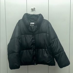 Old Navy Black Bomber Jacket